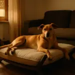 Il cane ribalta il suo lettino ogni sera: cosa comunica quel gesto preciso
