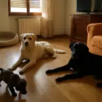 Tre cani in casa: le prime 72 ore con il nuovo arrivato decidono tutto