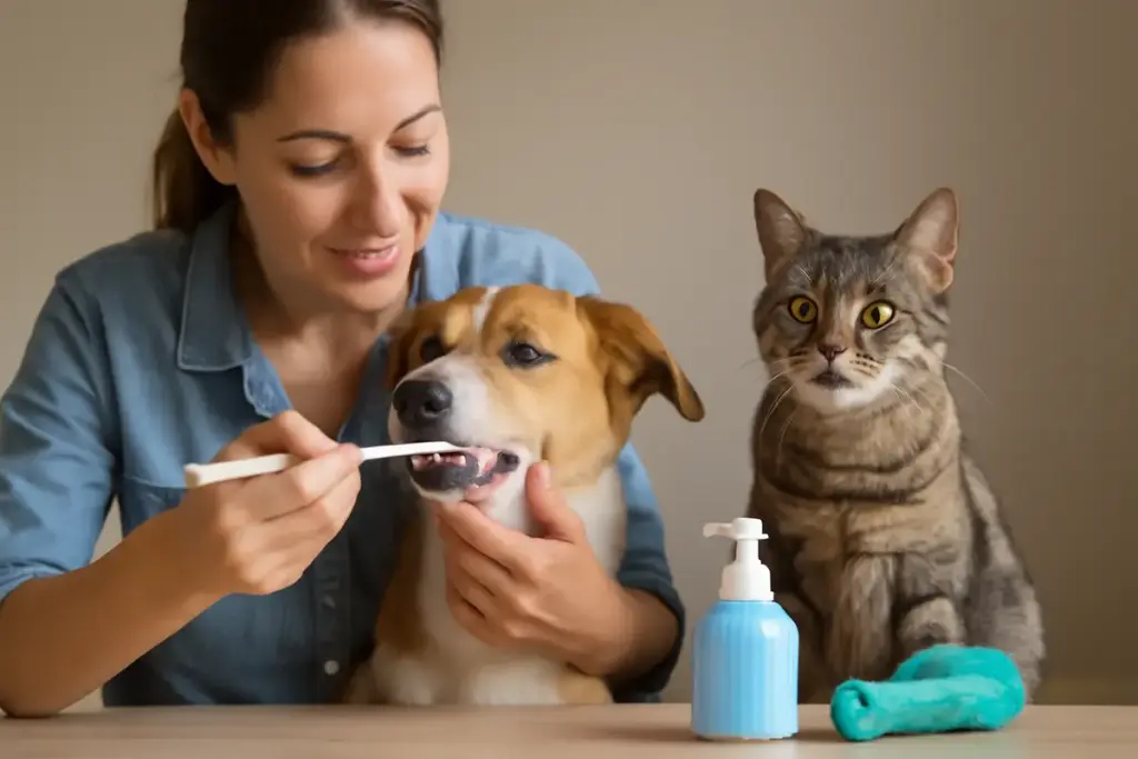Pulizia dentale per animali domestici: suggerimenti pratici che riducono il rischio tartaro su cani e gatti