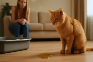 Gatto che fa pipì fuori dalla lettiera: le cause comportamentali su cui lavorare davvero