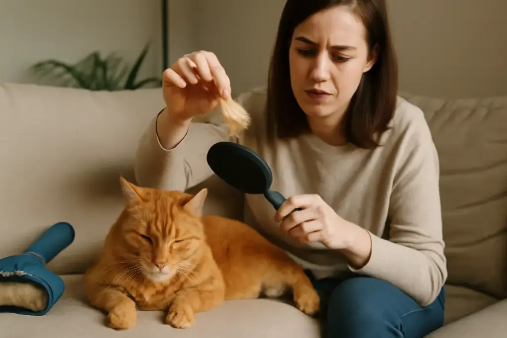 Cosa fare se il gatto perde molto pelo? Tecniche di gestione che limitano il disagio in casa