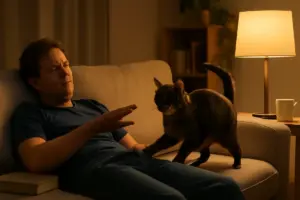 Gatto notturno molto attivo: come favorire la calma nelle ore serali con semplici cambiamenti