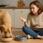 Cosa fare se il cane mangia velocemente? Il rischio nascosto della fretta