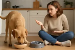 Cosa fare se il cane mangia velocemente? Il rischio nascosto della fretta