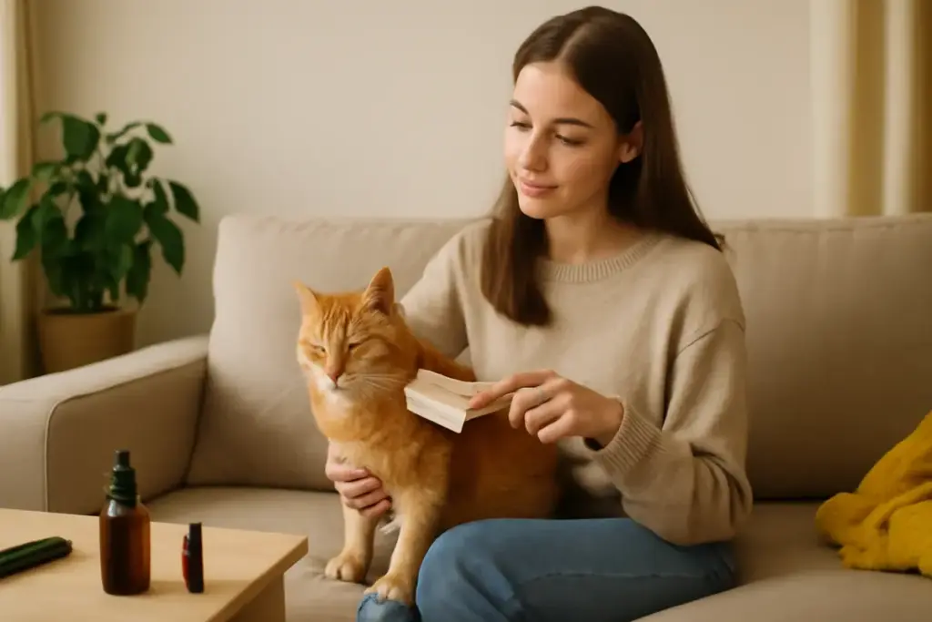 Prevenire la dermatite allergica nei gatti: consigli pratici da adottare ogni stagione