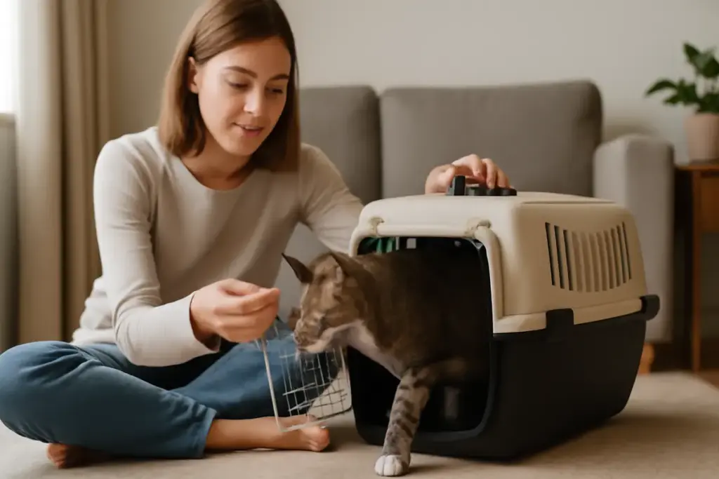 Come abituare il gatto al trasportino: il metodo graduale che riduce ansia e resistenze