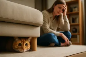 Perché il gatto si nasconde spesso? Questa abitudine rivela molto sul suo stato di salute e stress
