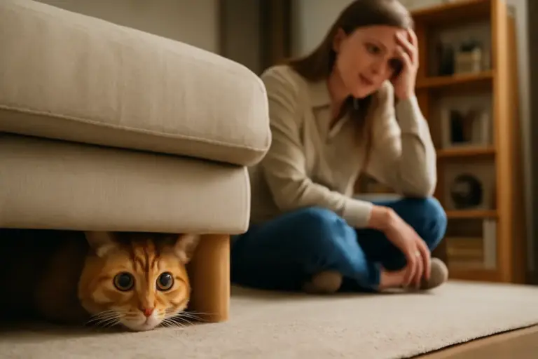 Perché il gatto si nasconde spesso? Questa abitudine rivela molto sul suo stato di salute e stress