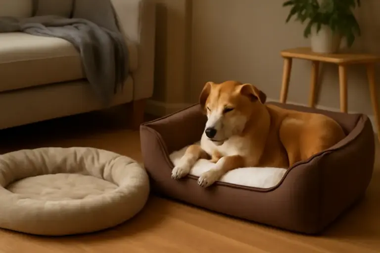 Quando cambiare la cuccia al cane? Il momento ideale che migliora riposo e comportamenti