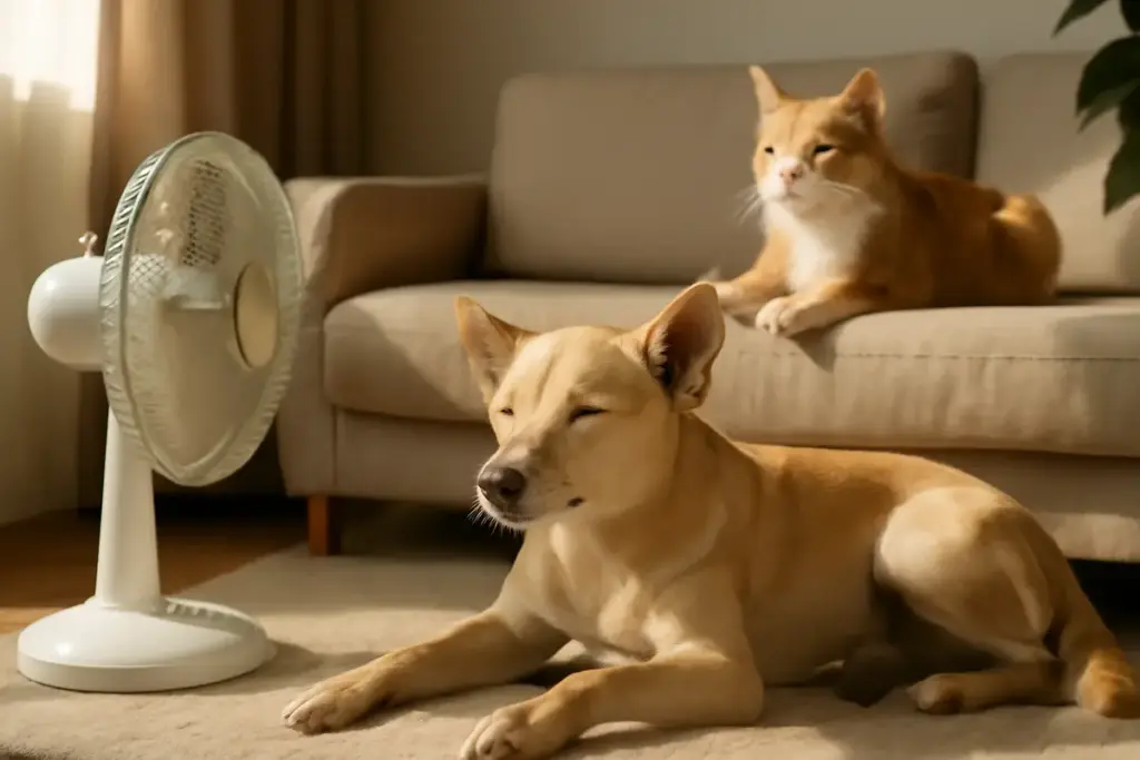 Come evitare colpi di calore nei piccoli animali: accorgimenti semplici ma fondamentali in casa