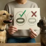 Corretto uso del collare antiparassitario: perché la durata varia tra cane e gatto?