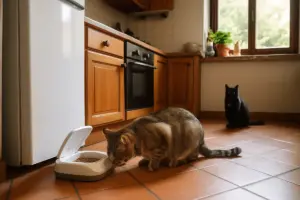 Il gatto diabetico apre comunque la ciotola: cosa regola il feeder selettivo (e cosa no)