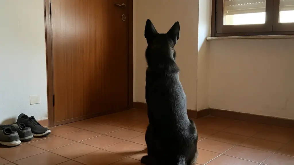 Il cane ulula quando resti fuori casa: cosa sta comunicando davvero