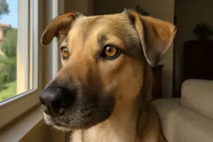 Linea bianca intorno alla pupilla del cane: cosa vedi davvero in quell’occhio