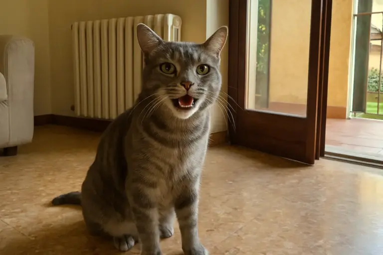 Il tuo gatto miagola forte? Tre intensità da distinguere prima di agire
