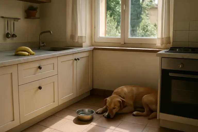 Banana al cane e feci molli: cosa osservare nelle 24 ore dopo