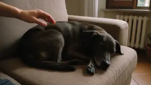 Accarezzare il cane che dorme: cosa sente davvero il suo cervello in quel momento