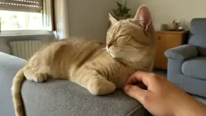 Morde piano e fa le fusa: cosa comunica davvero il morso d’amore del gatto