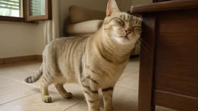 Il tuo gatto strofina la testa contro di te: cosa sta marcando davvero