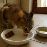 La gatta lecca il sugo e lascia la carne: cosa manca davvero nella ciotola