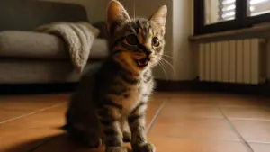 Il tuo gattino di 3 mesi miagola troppo? Tre tipi di voce che devi saper riconoscere
