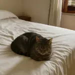 Il gatto dorme ai tuoi piedi: cosa sta scegliendo davvero quella posizione