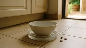 Ciotola del gatto invasa dalle formiche: il trucco dei 5 cm che funziona davvero